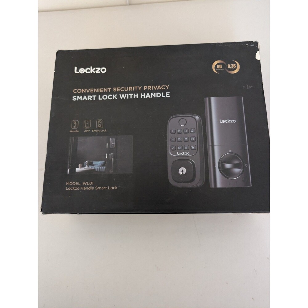 Lockzo WL01 Handle Smart Lock Convenient Security Privacy